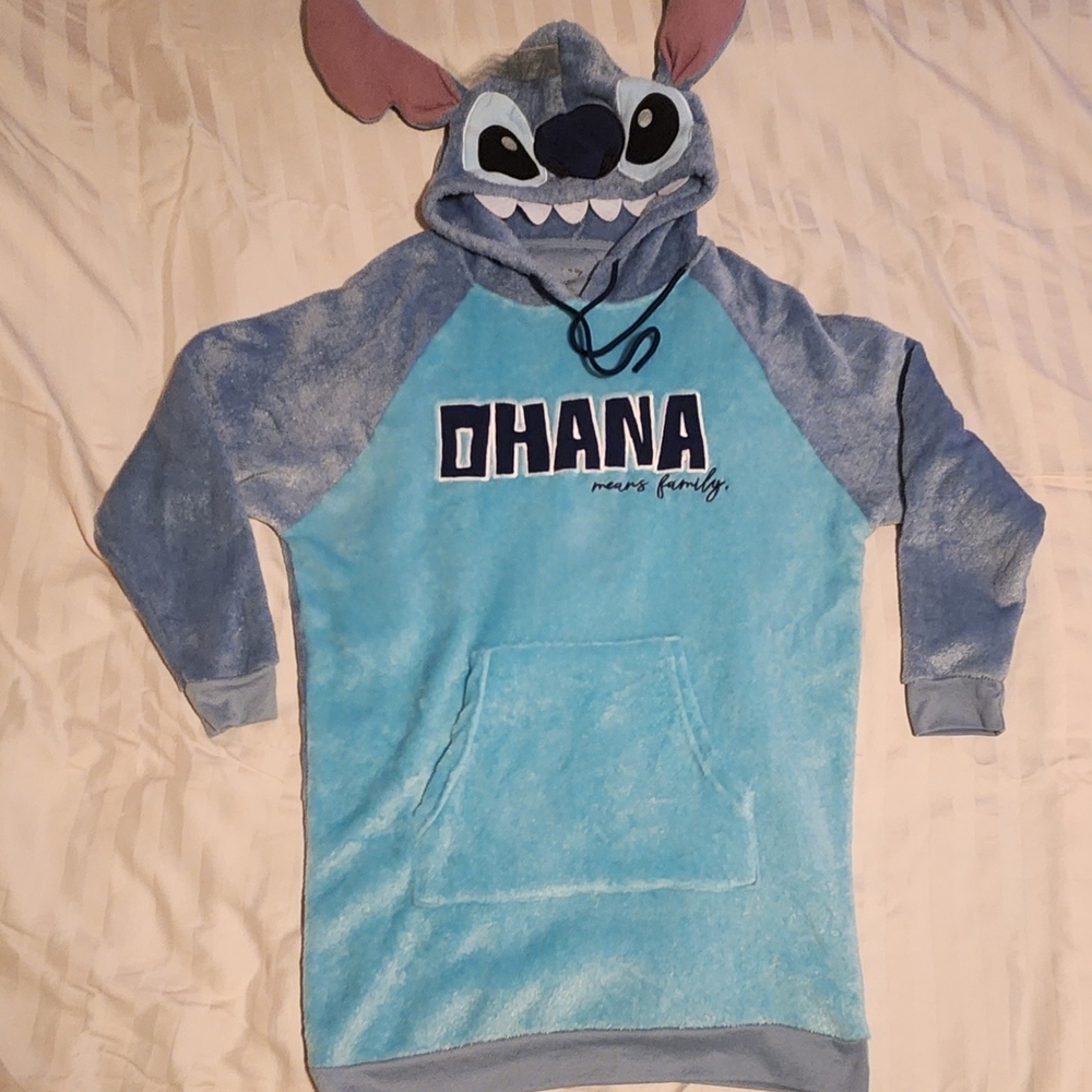 Disney Stitch Ohana Hoodie Sweater
